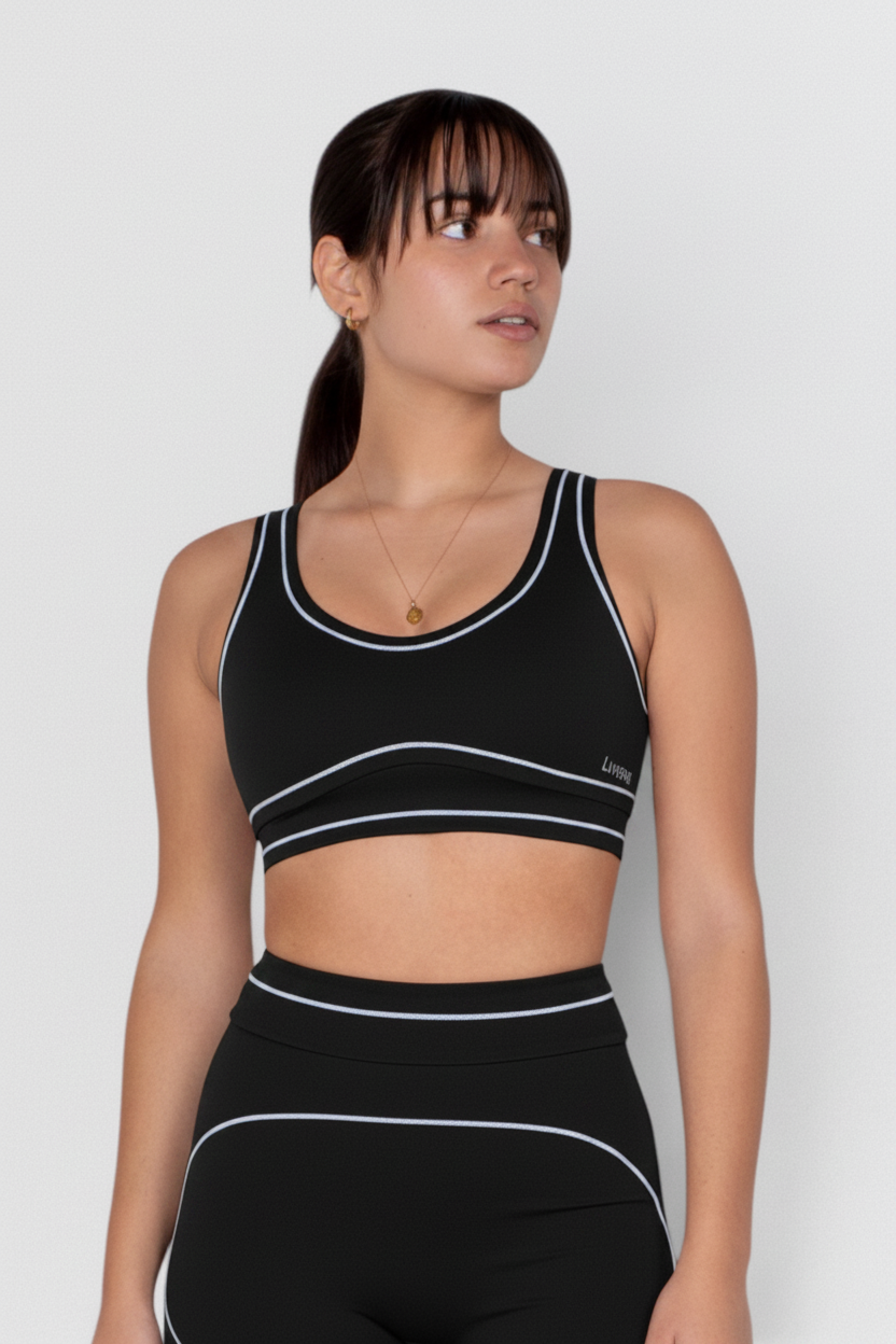 Ivory Contour Line Bra