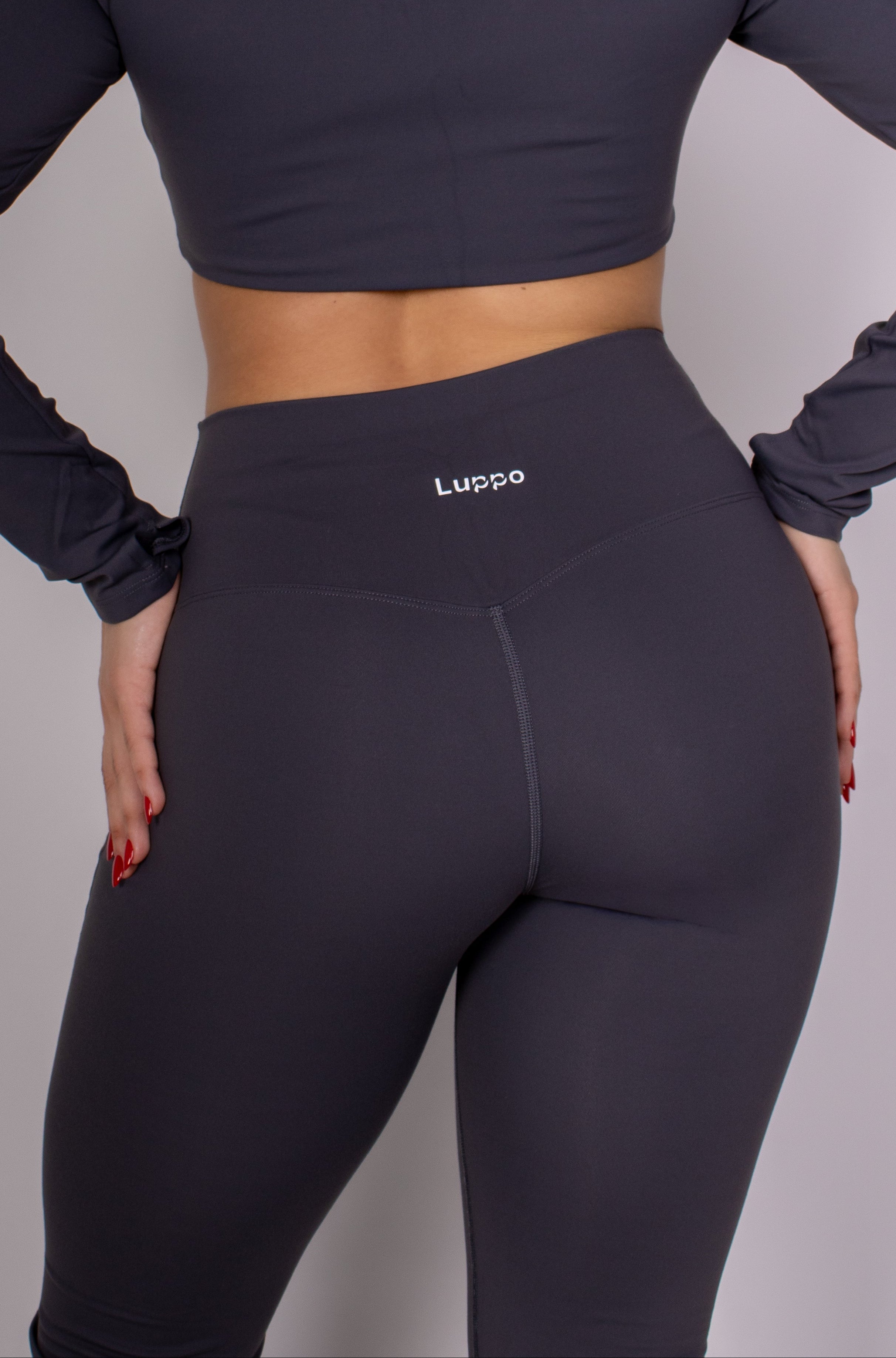 Ivory Twist Flare Leggings