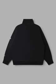 Quarter-Zip Drop Shoulder Sweatshirt