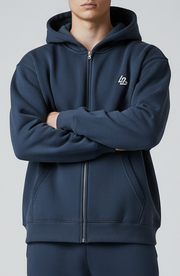 Essential Oversized Zip-up