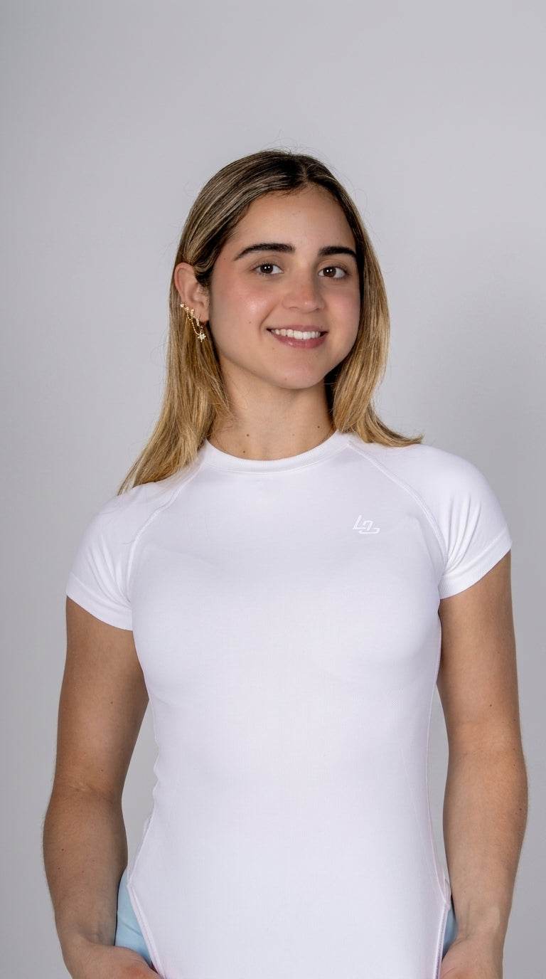 Ivory Sculpt Tee